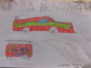 voiture dragone 